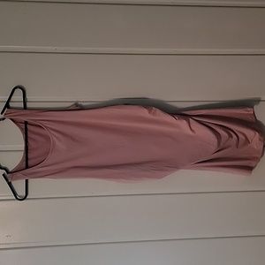 Peauty "B Shape Side Ruch Maternity Tank Dress/Bodycon